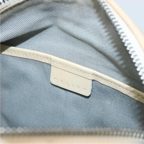 Celine Macadam Canvas handbag white silver - Picture 13 of 16